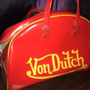 Original Von Dutch “bowling style” bag